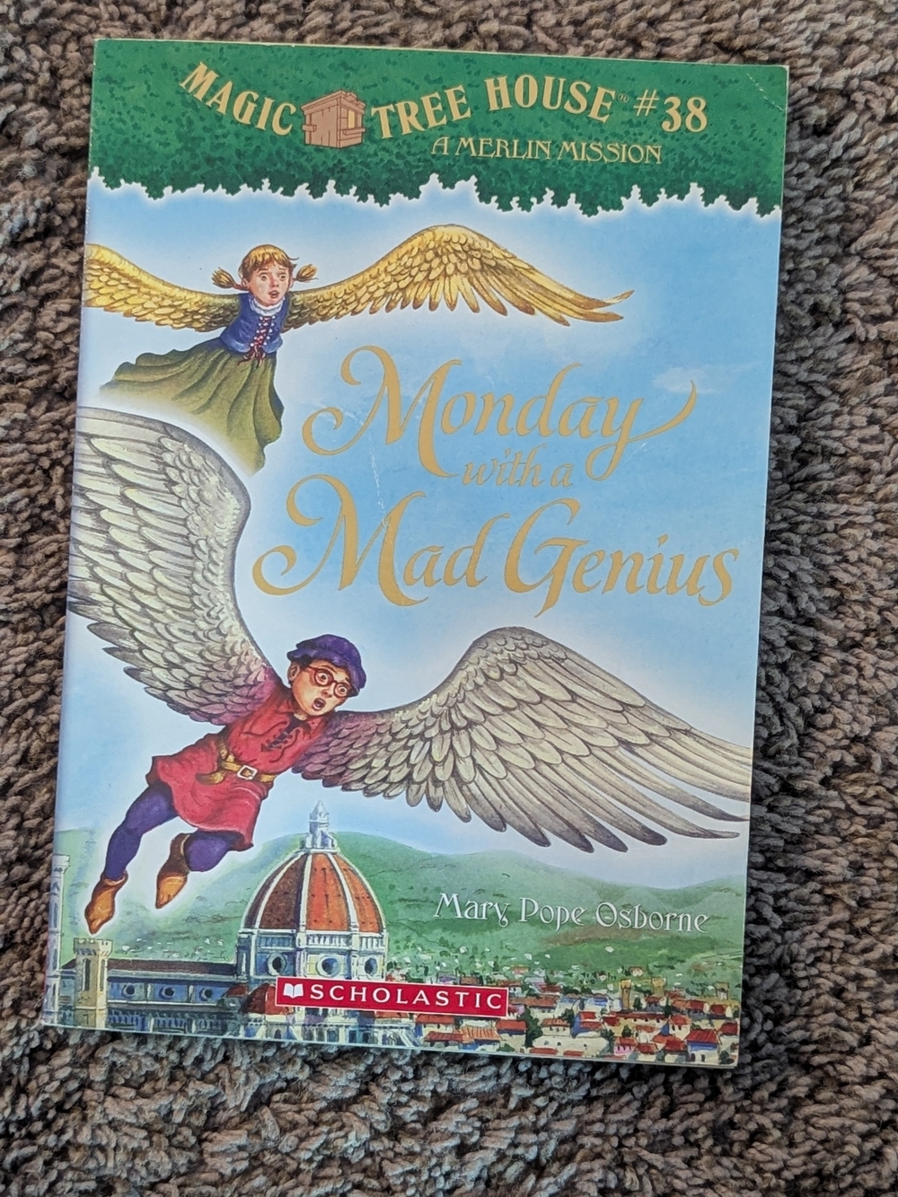 Magic Tree House Merlin Mission 38 Monday with a Mad Genius Scholastic